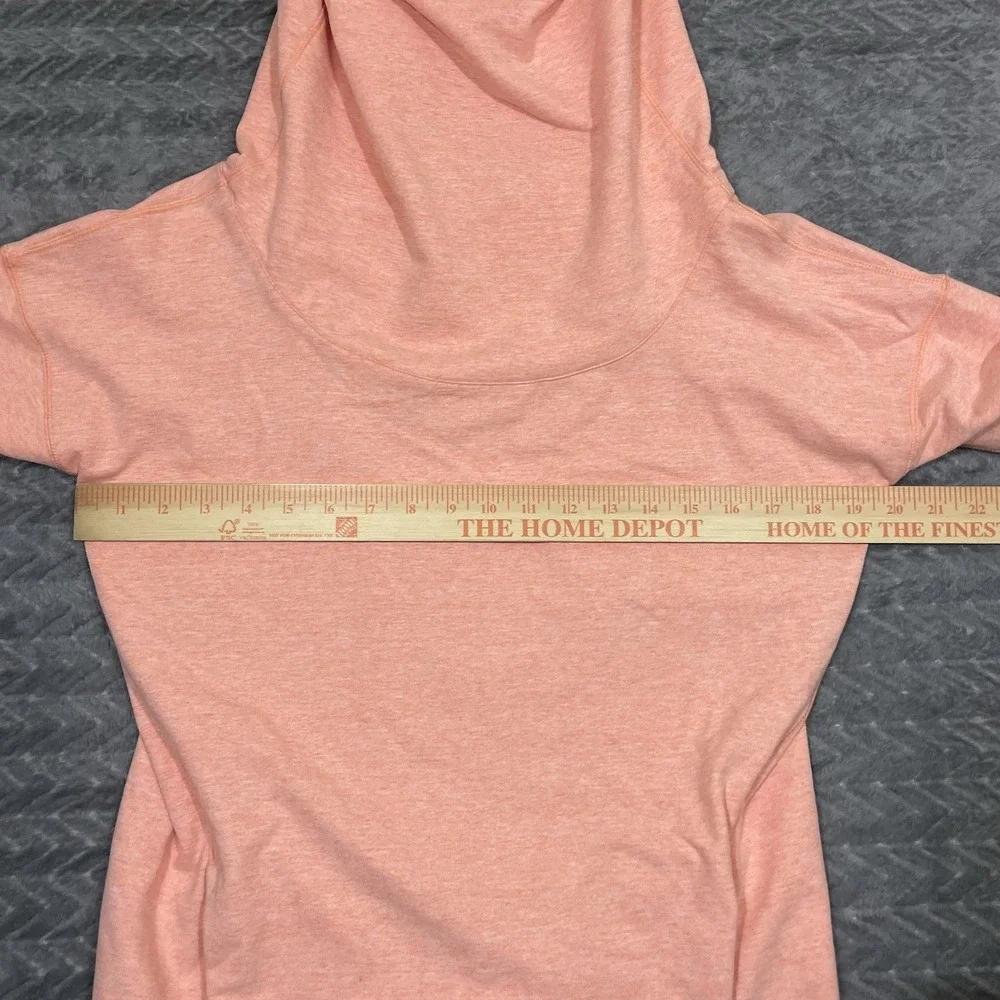 Lululemon Stress Less Hoodie 4 Double Pullover Cowl Neck Sweatshirt Athletic